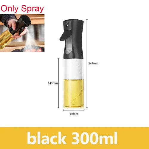 2 in 1 Pour Spray Sprayer Kitchen Fryer Air Spray Oil Dispenser Bottle