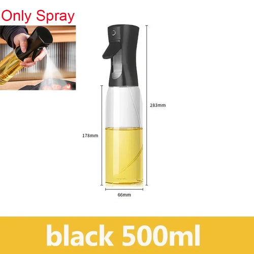 2 in 1 Pour Spray Sprayer Kitchen Fryer Air Spray Oil Dispenser Bottle