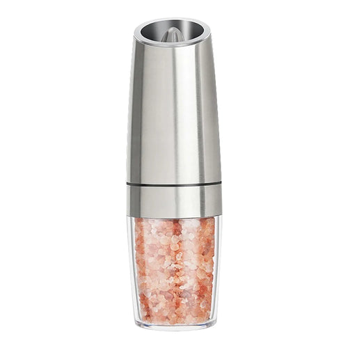 Electric Gravity Salt And Pepper Grinder Set Spice Jar Salt Shaker